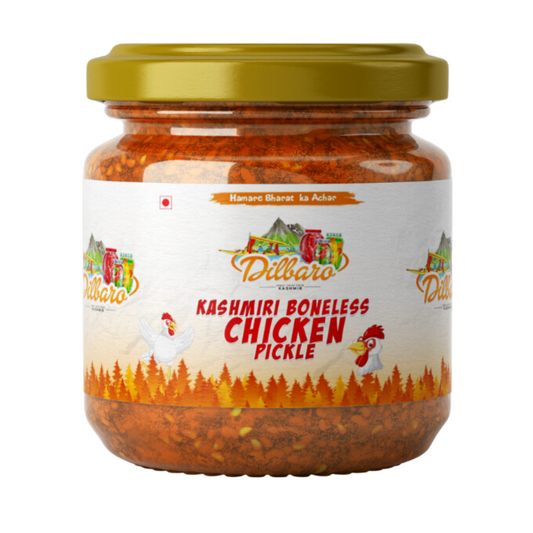 Chicken achar
Chicken Pickle Kashmiri Boneless Chicken Pickle Dilbaro Dilbaro foods Dilbaro pickle Dilaro Achar Koshor Achar