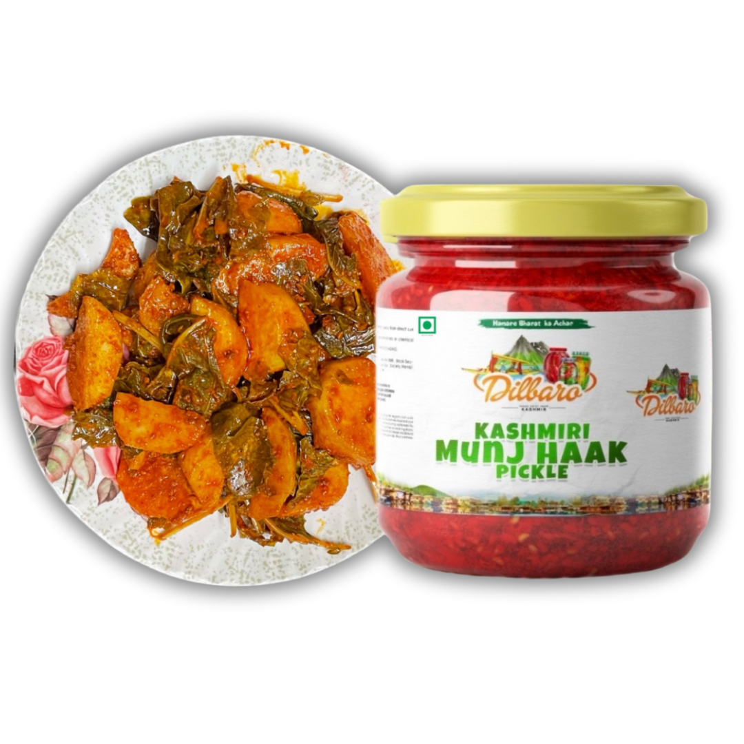 Kohlrabi pickle munj haak pickle monji achar koshur achar kashmiri pickle kashmiri achar dilbaro pickle dilbaro achar dilbao foods