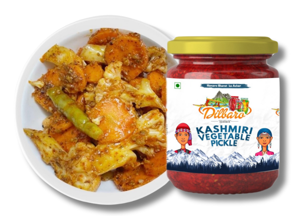 Kashmiri Mix Vegetable pickle | Kashmiri Pickle | Mix Vegetable Pickle | Koshur achar | Kashmiri Achar