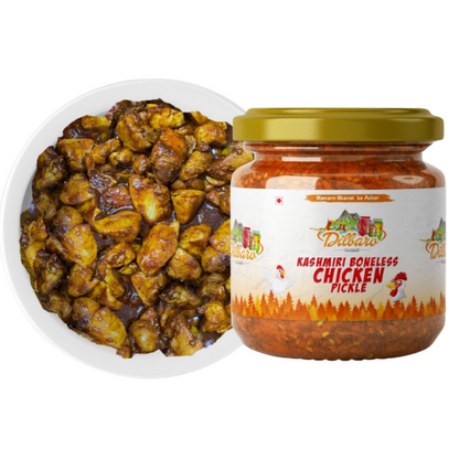 Chicken achar
Chicken Pickle Kashmiri Boneless Chicken Pickle Dilbaro Dilbaro foods Dilbaro pickle Dilaro Achar Koshor Achar